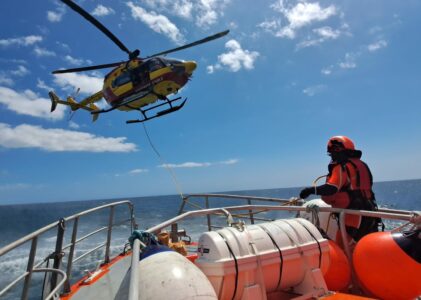 Exercice d’hélitreuillage avec la sécurité civile: Dragon 29